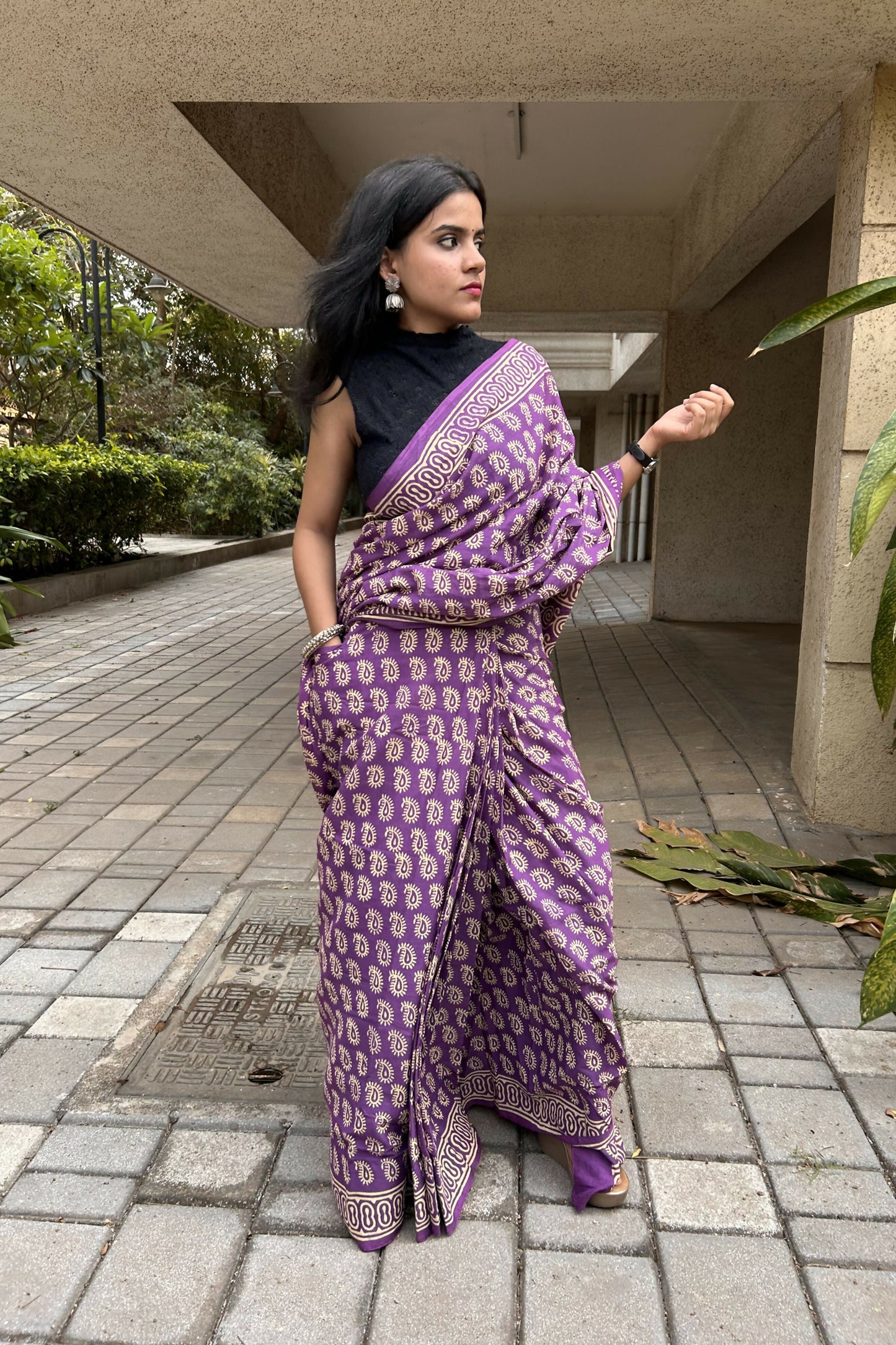Kavya Cotton Instantwear Pocket Saree