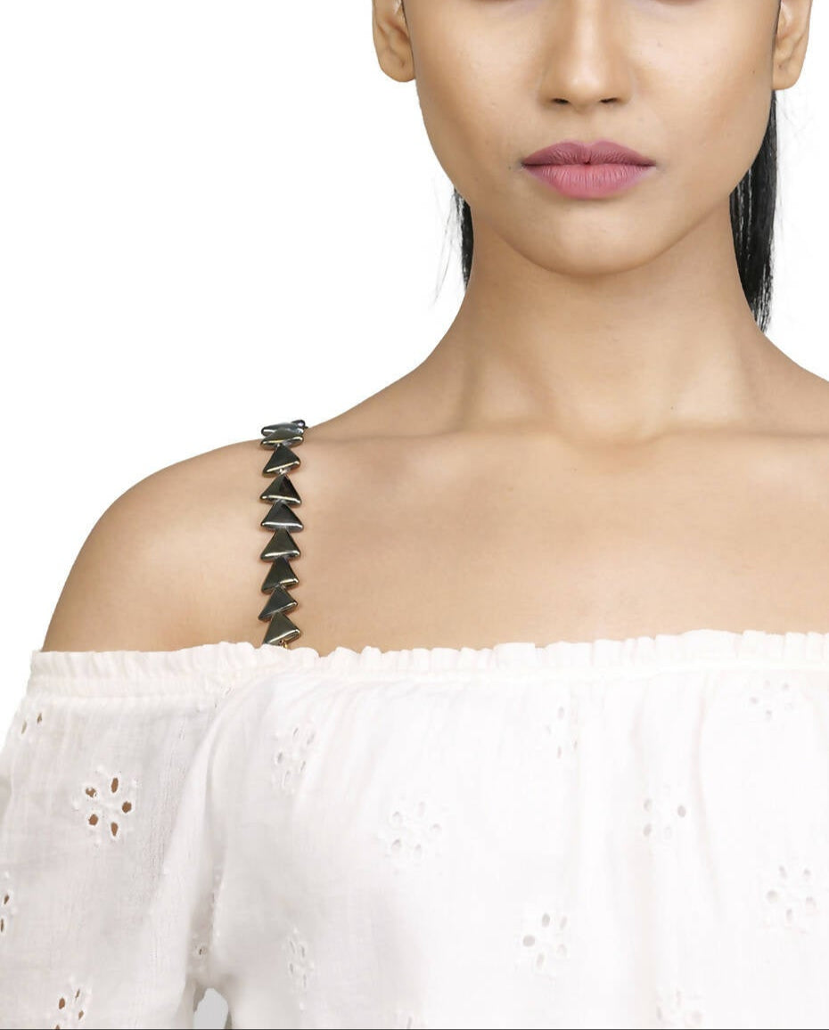 Metallic Bling Bra Strap