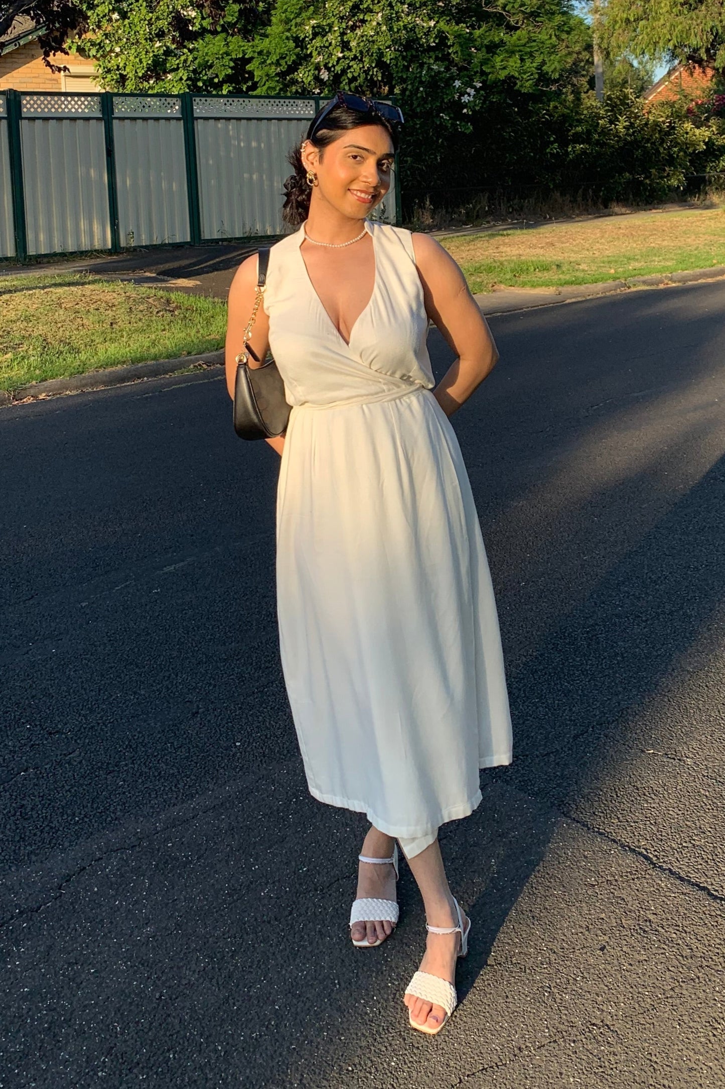 Amalie Moss Midi Dress