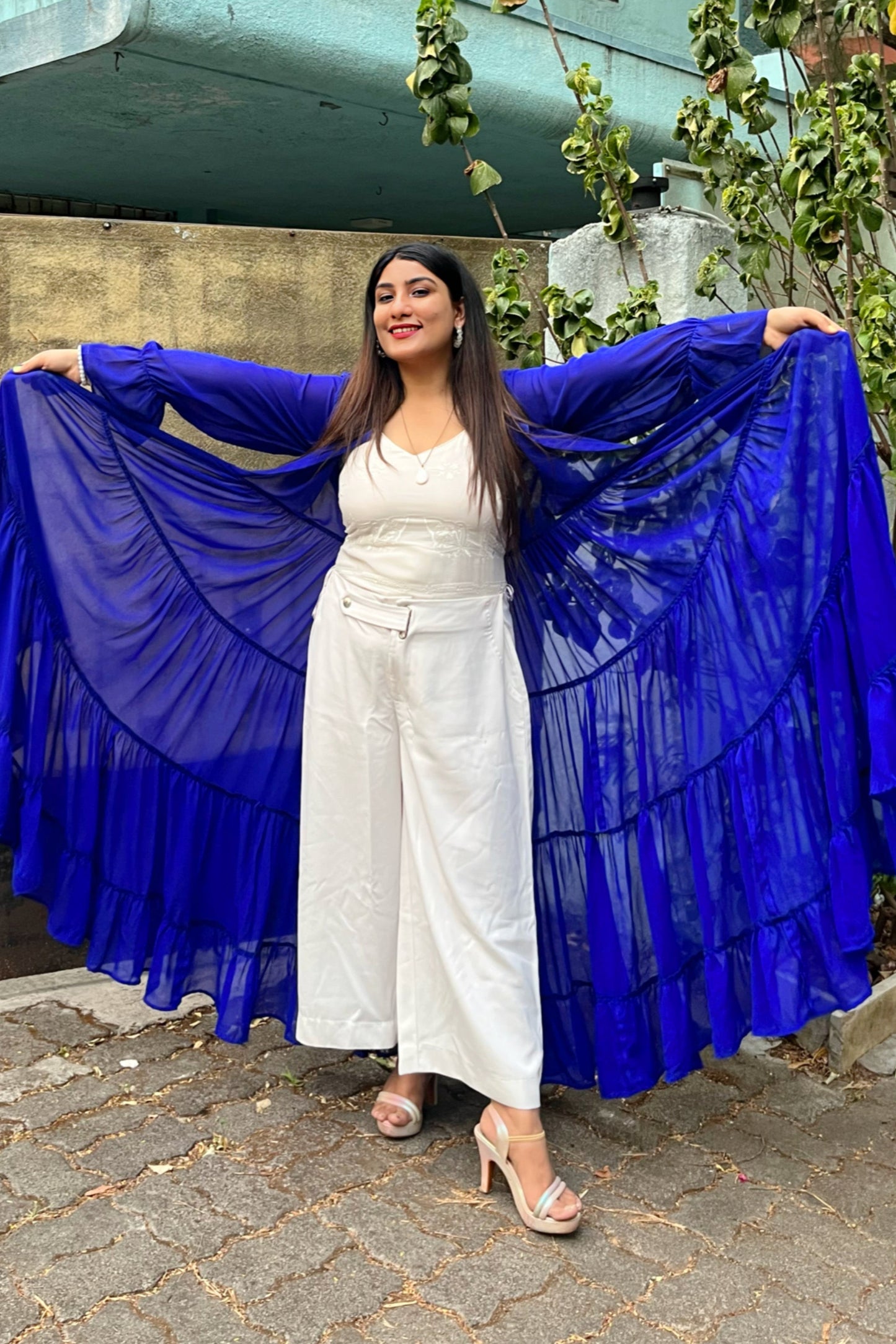 Blue Superhero Cape