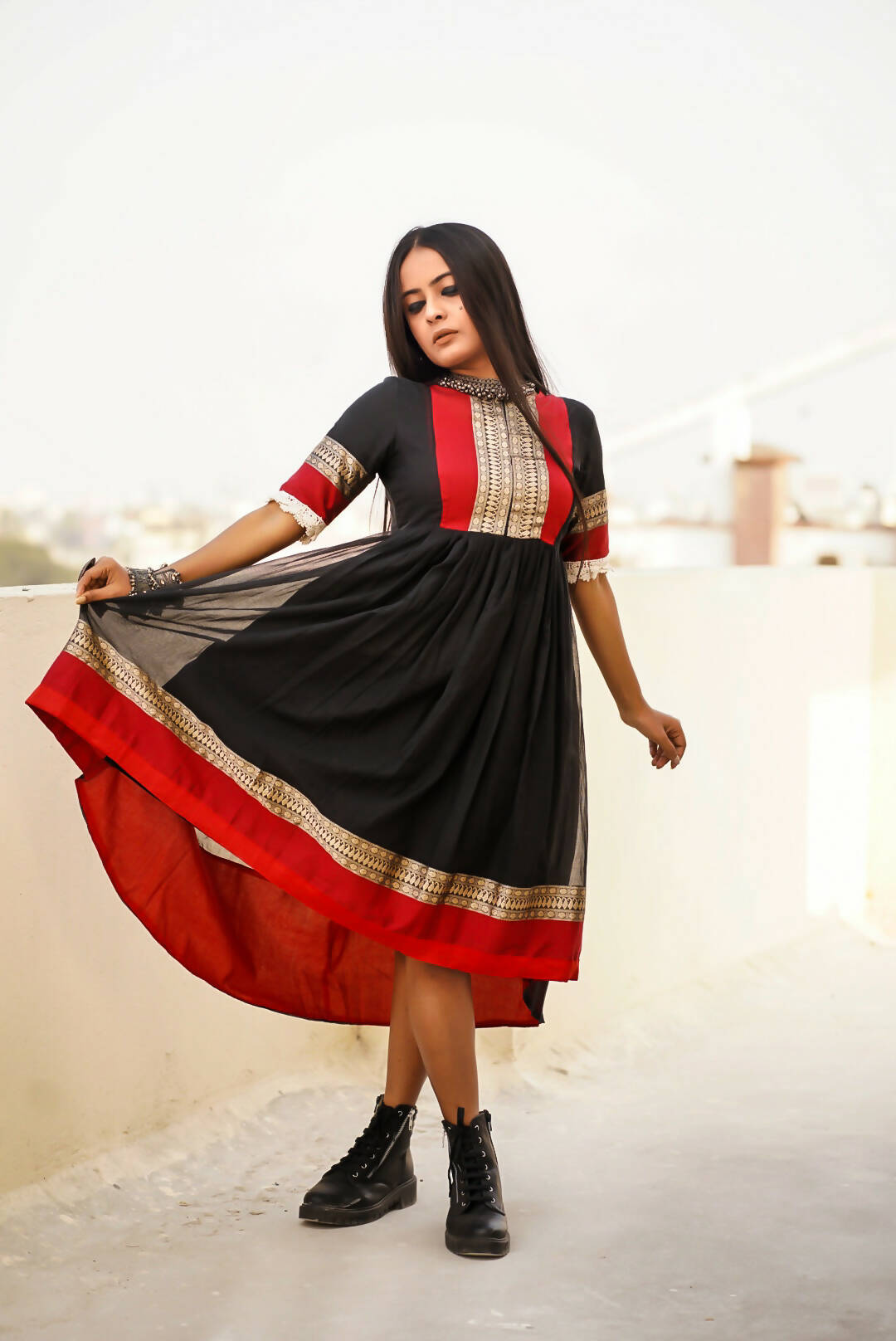 Black Ethnic Dress