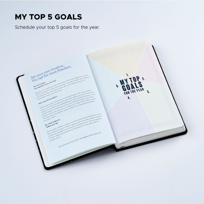 Indigo Flora - Undated Planner