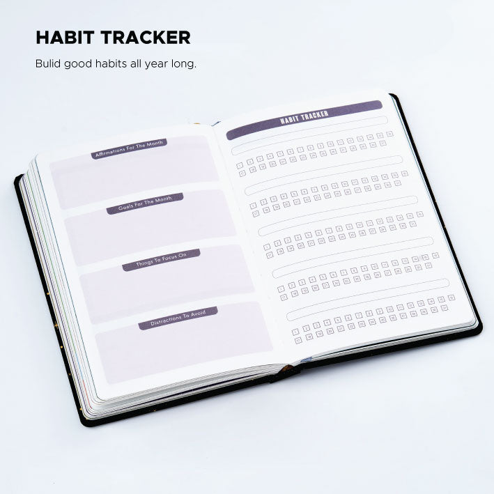 Indigo Flora - Undated Planner