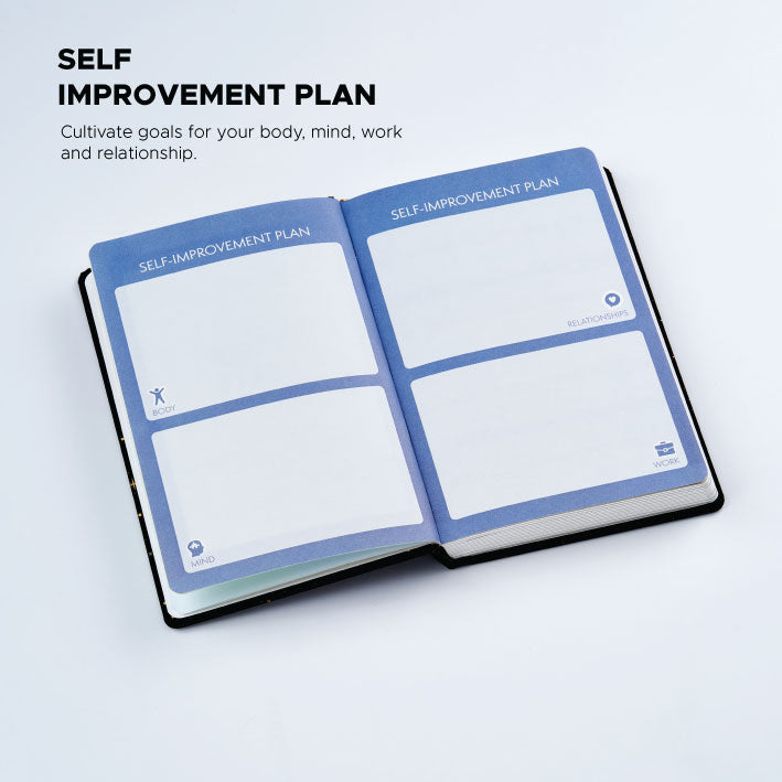 Indigo Flora - Undated Planner