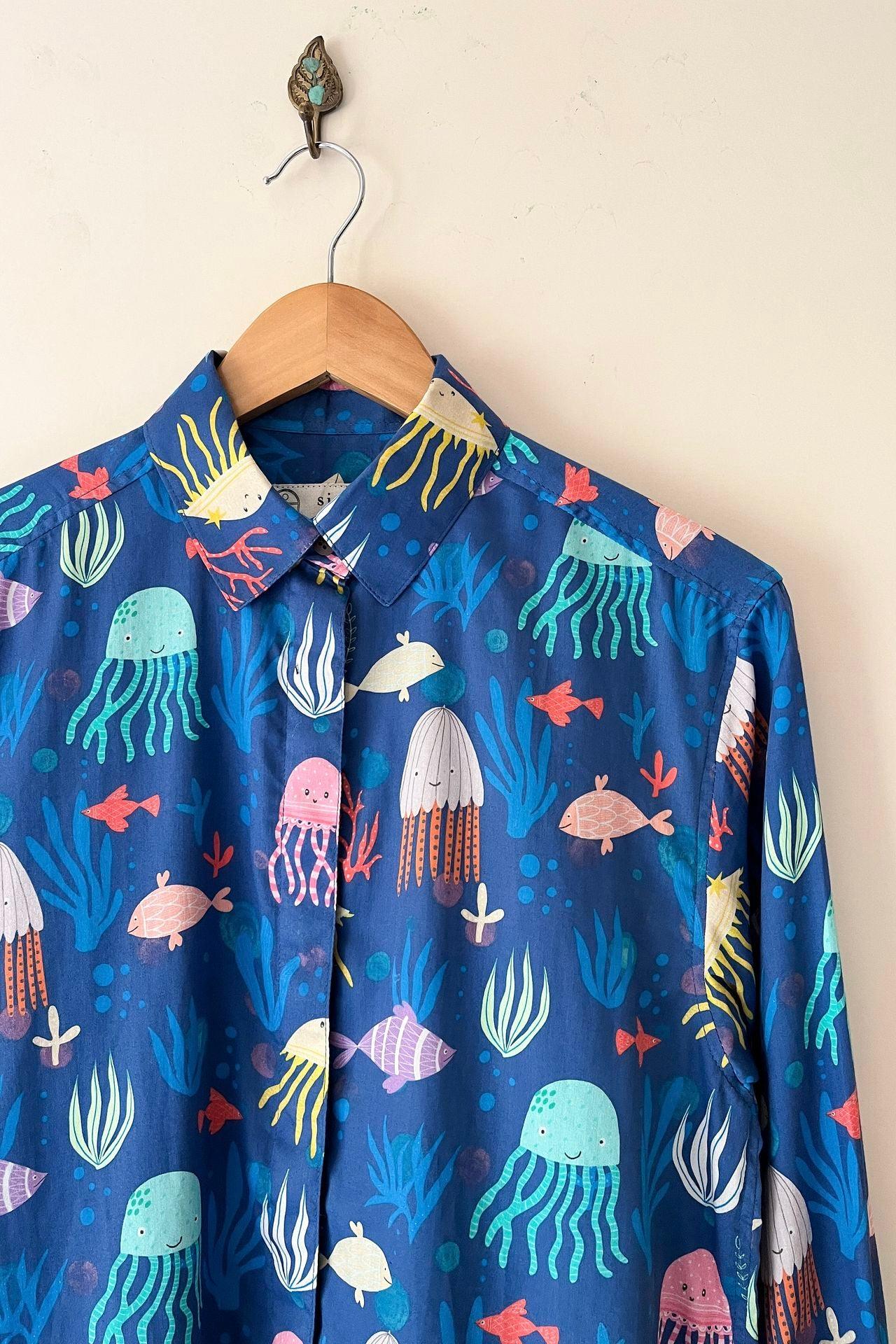 Bake Day Oversized Jumpin' Jellyfish Shirt