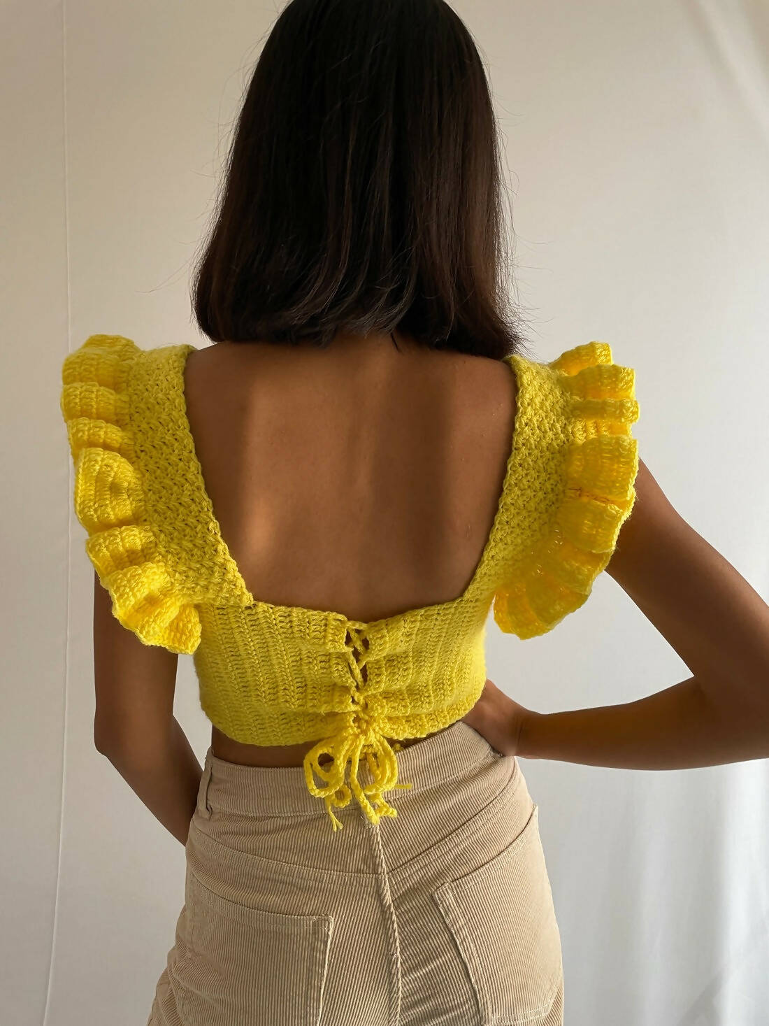 Cherry Blossom Crochet Top
