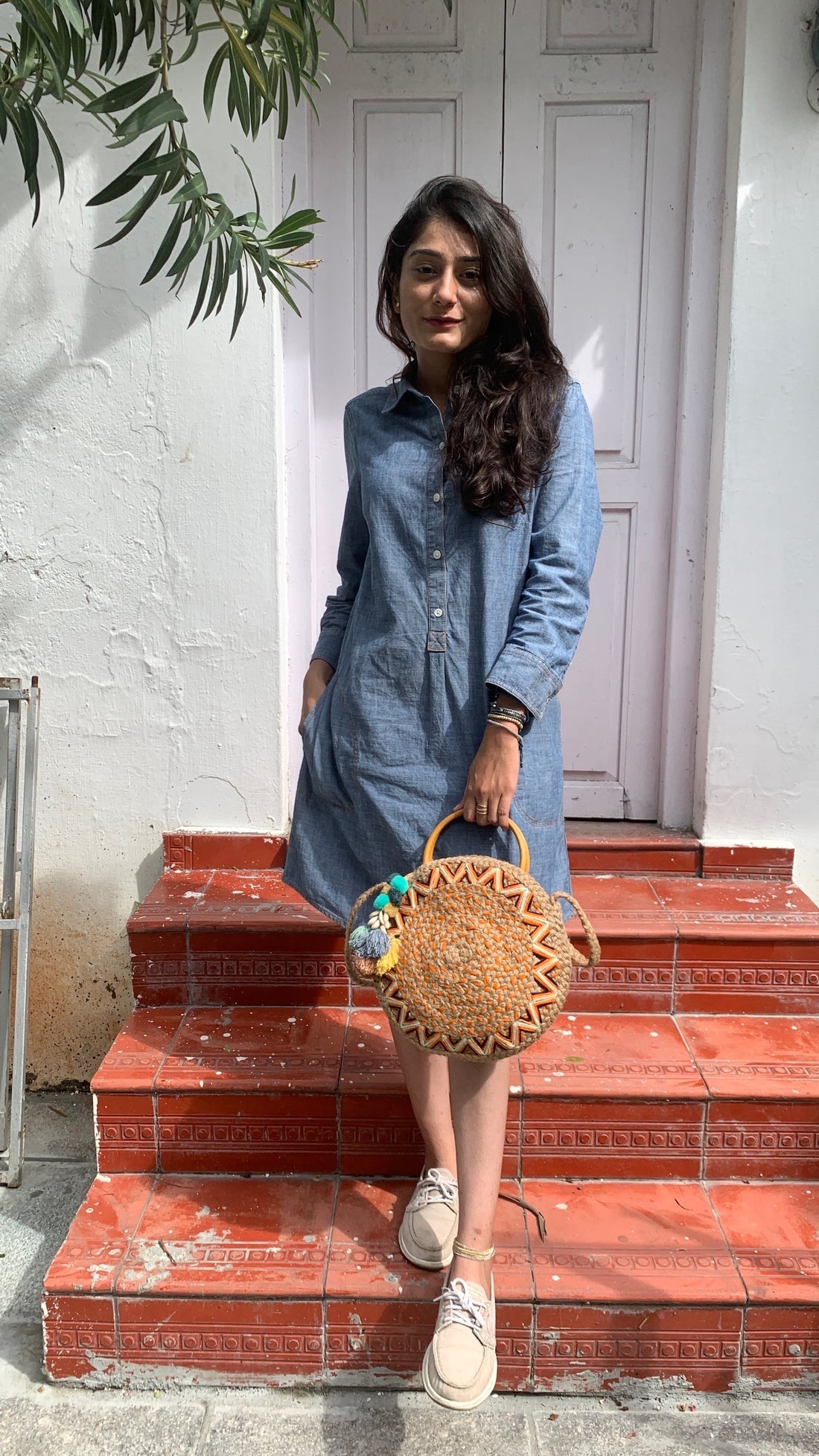 Aztec Full Moon Bag