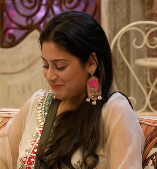 Chitra Lotus Earrings
