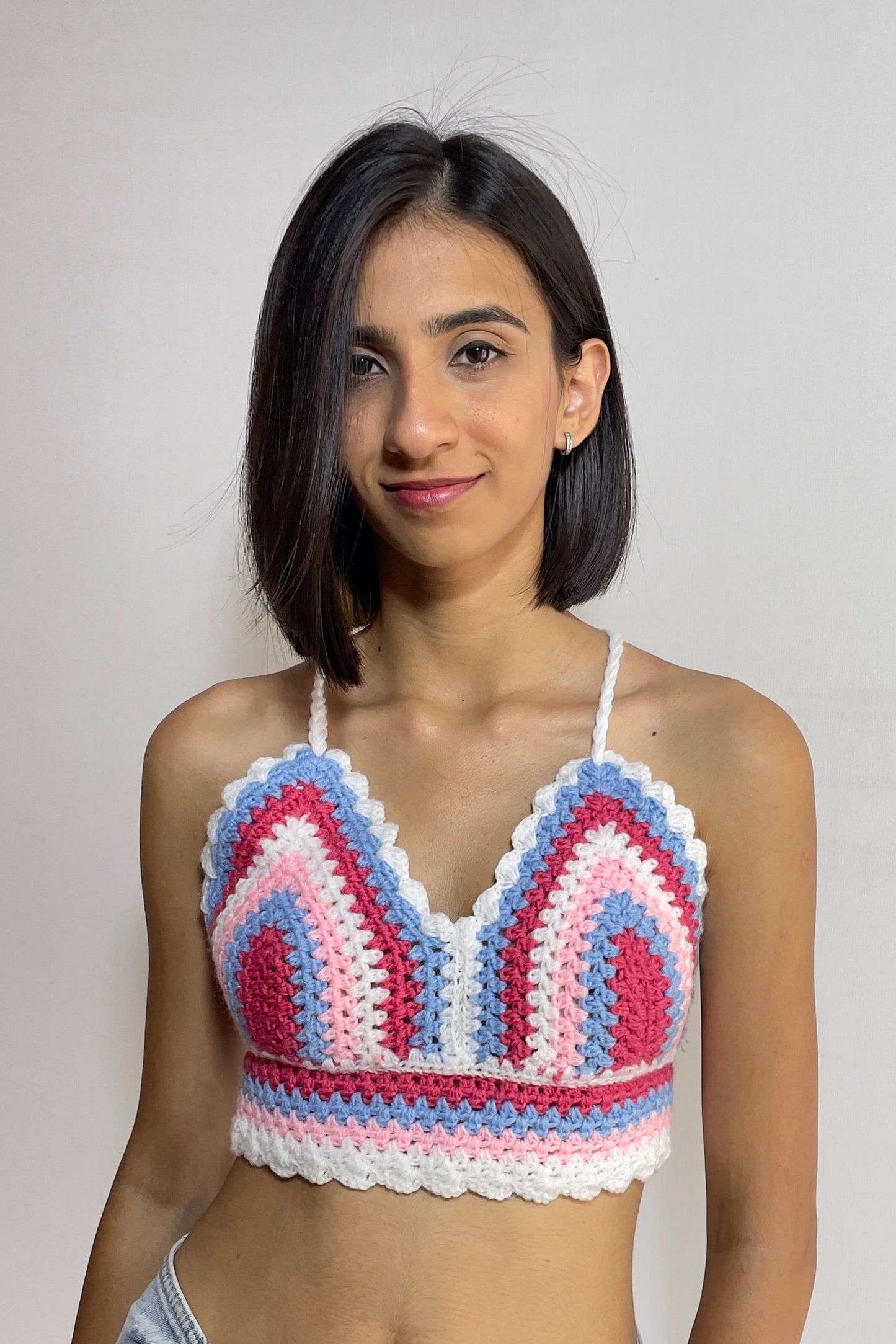 Aster Crochet Crop Top