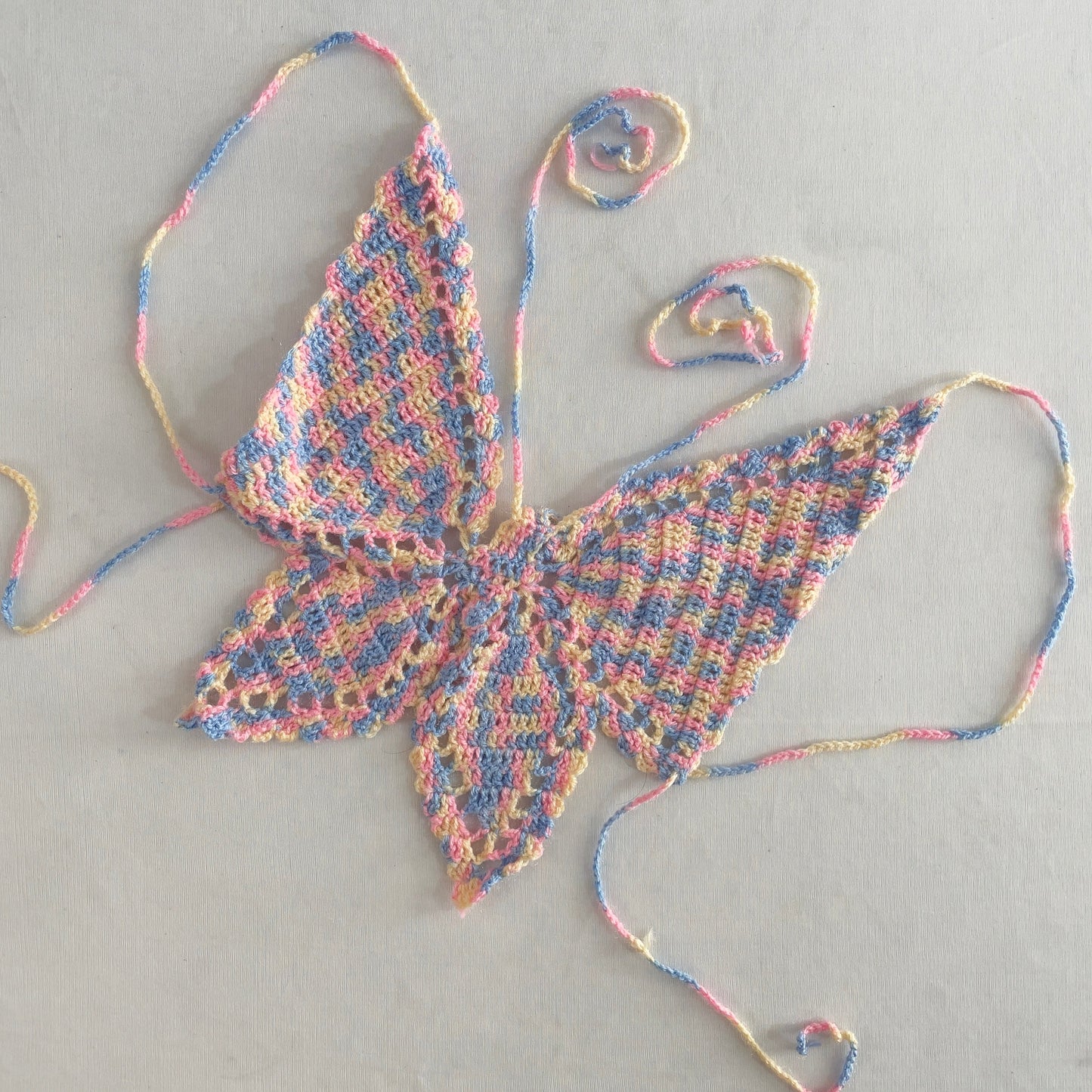 Butterfly Crochet Bralette