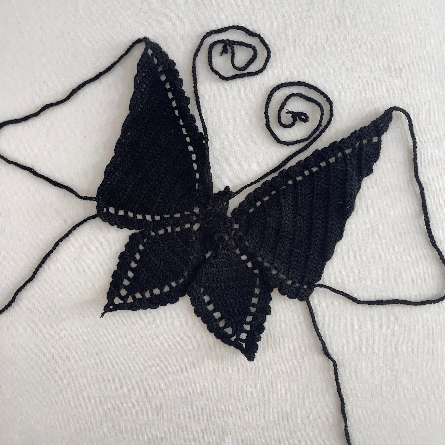 Butterfly Crochet Bralette