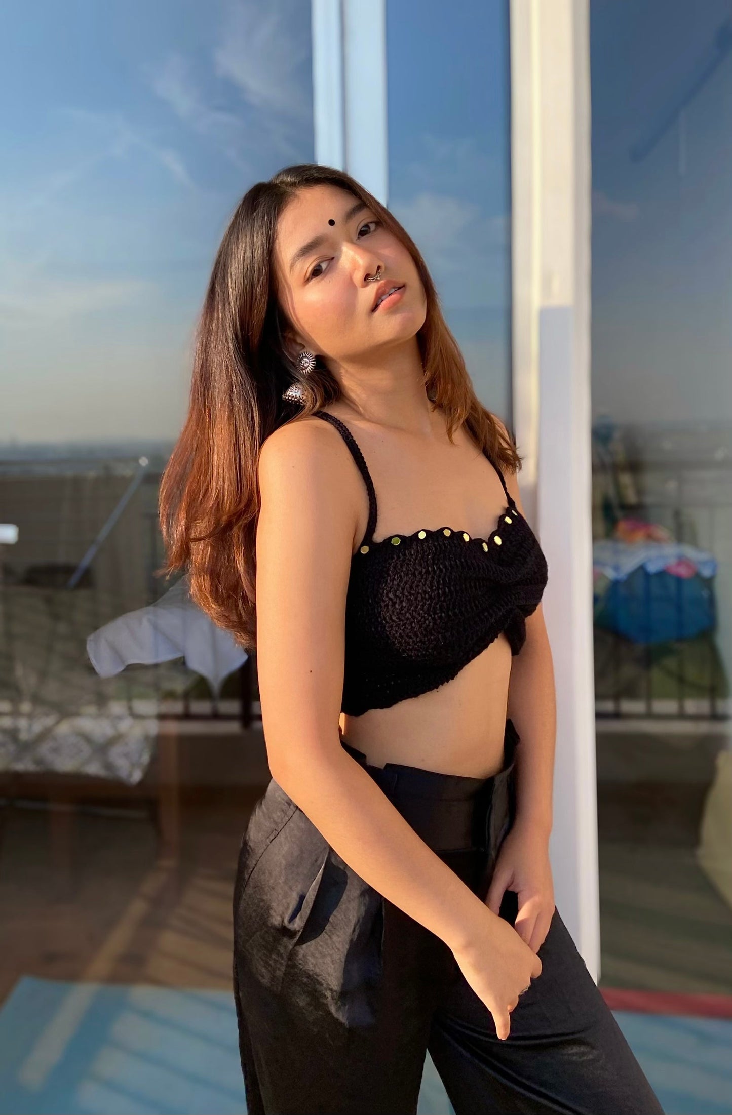 Viola Crochet Crop top
