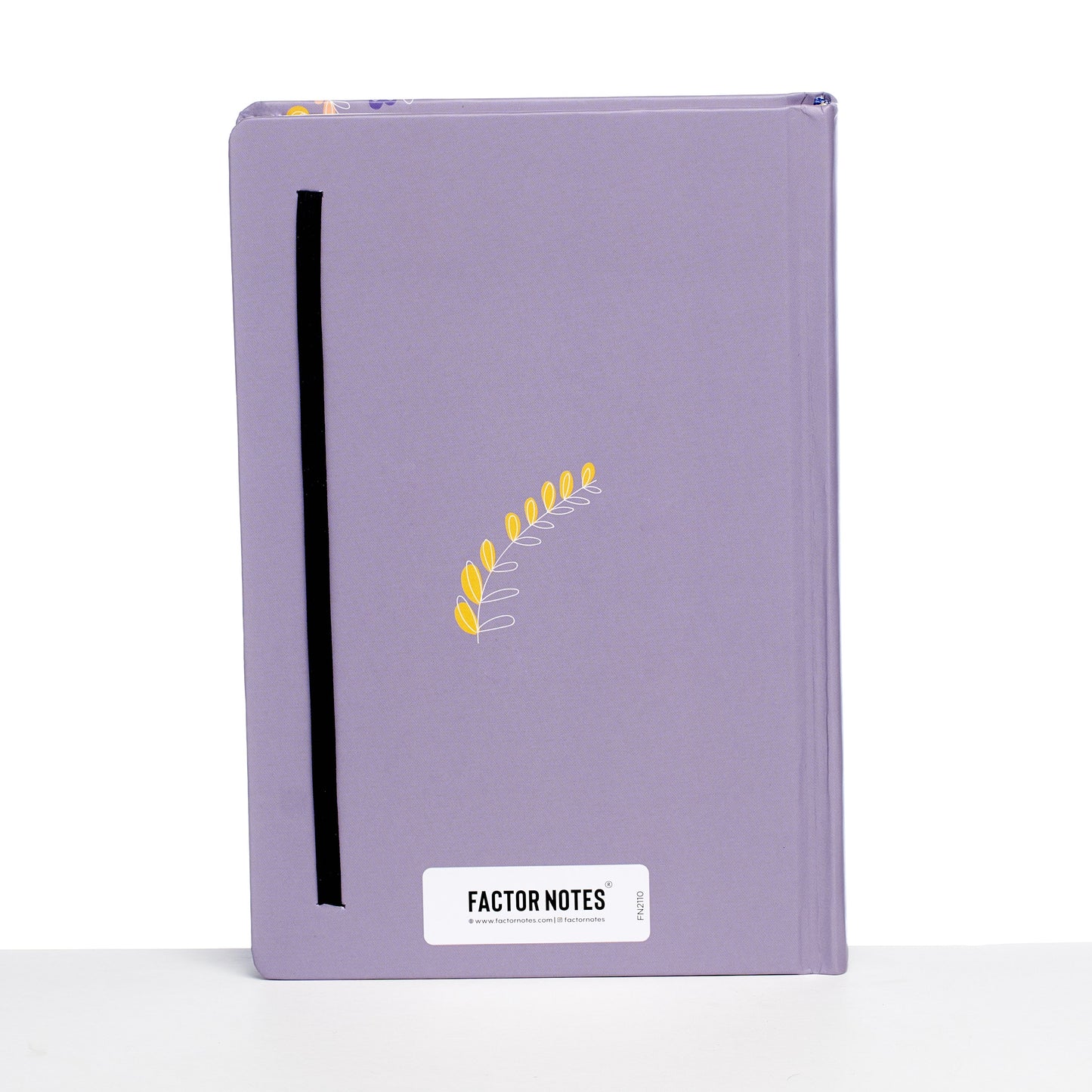 The Lavender Wildflower - Designer Hard Cover Notebooks