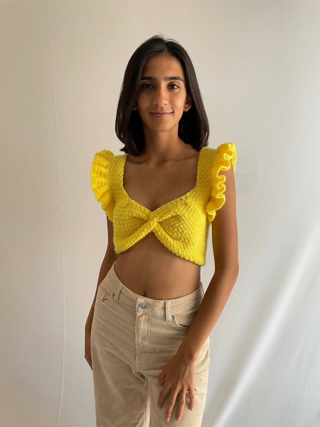 Cherry Blossom Crochet Top