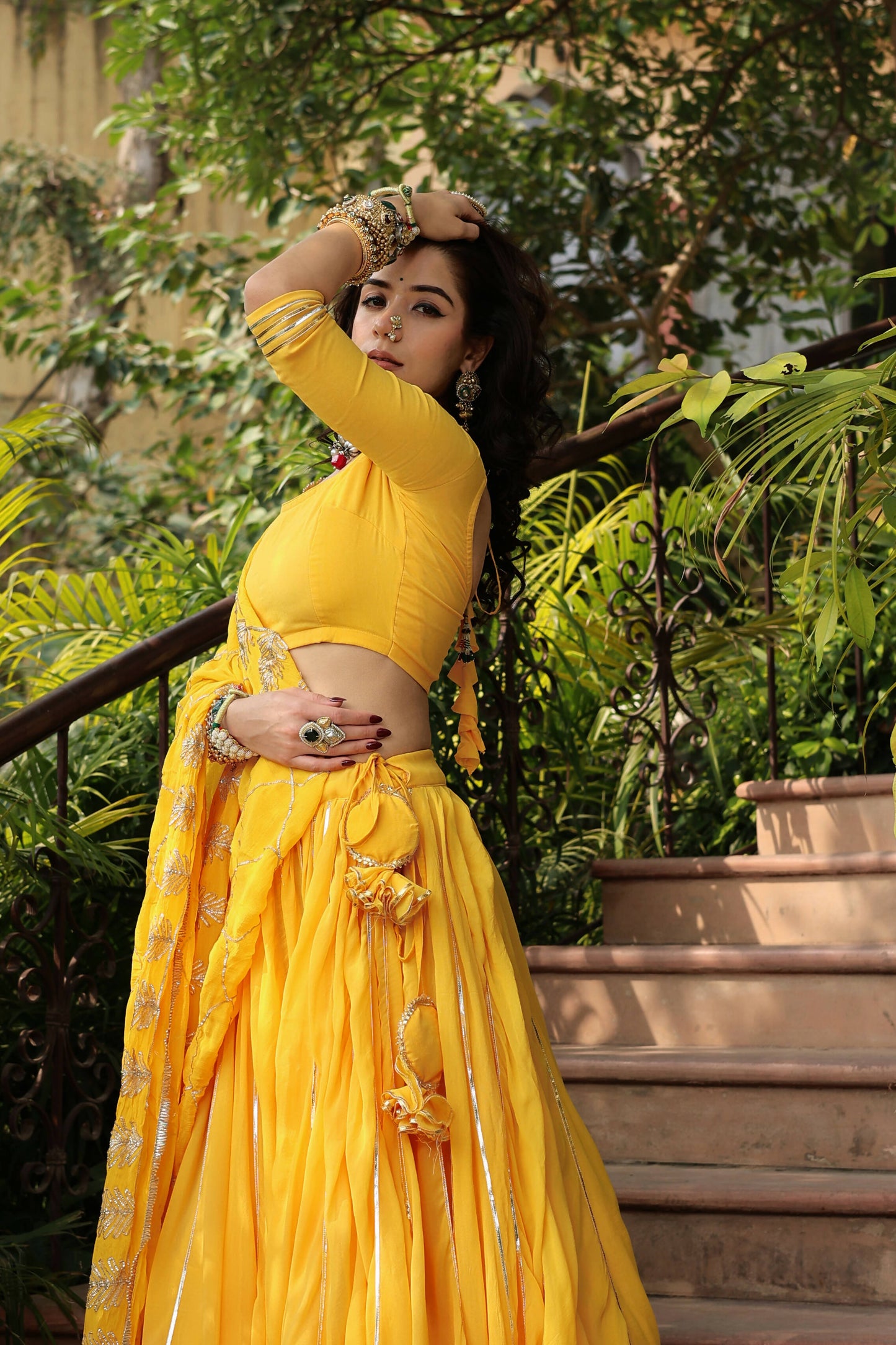 Padmini - Gota Work Kalidar Lehenga