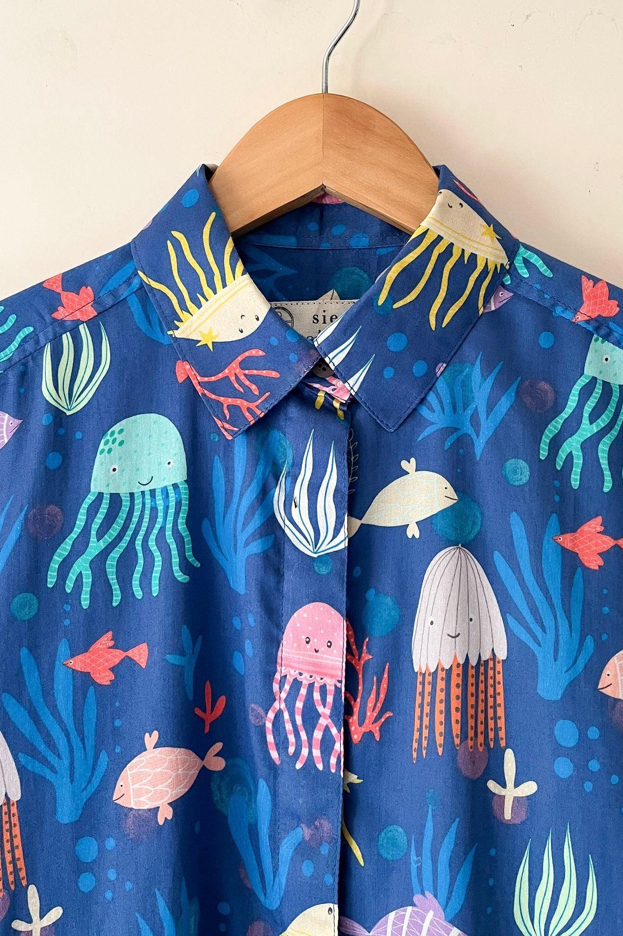 Bake Day Oversized Jumpin' Jellyfish Shirt