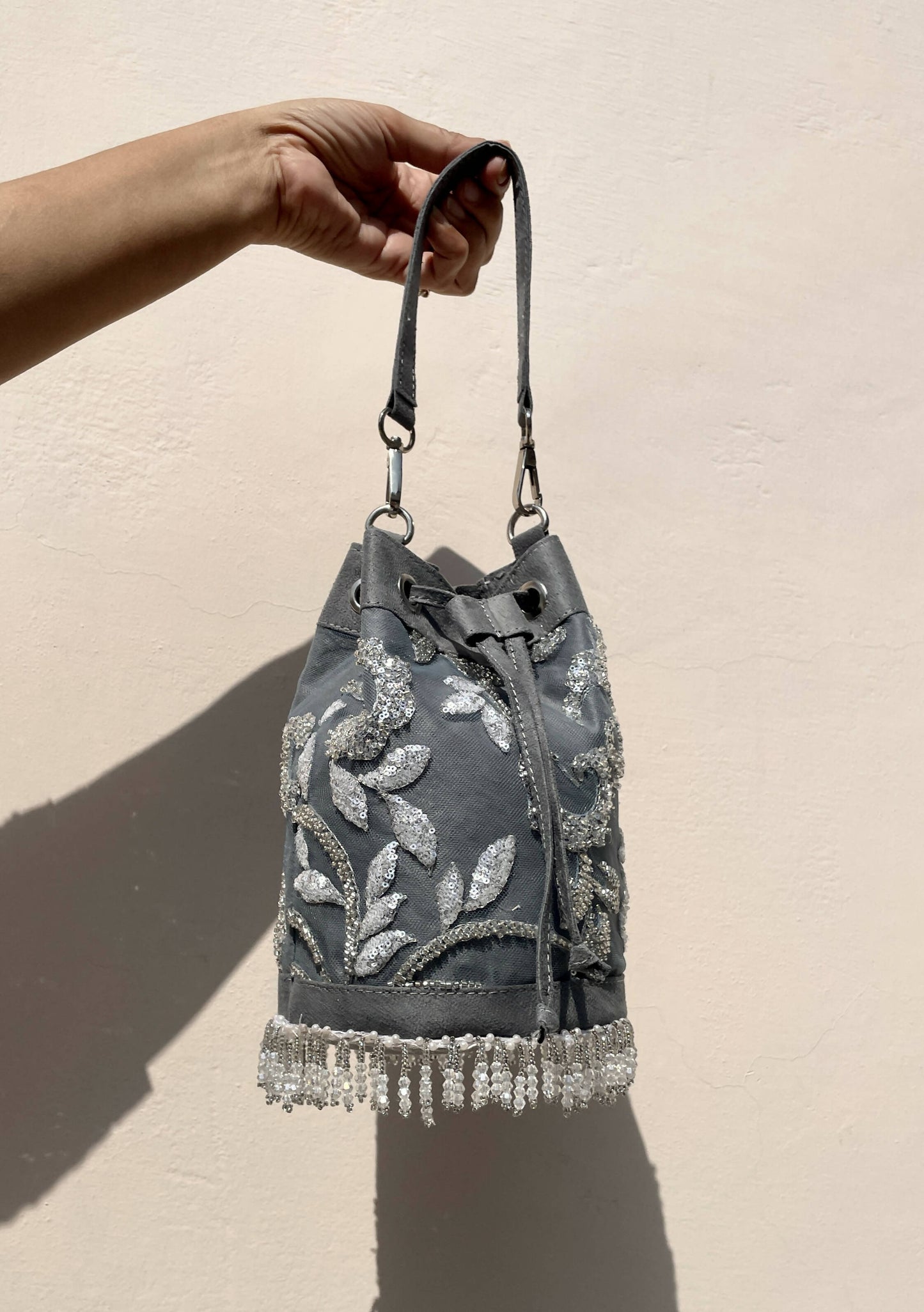 Katdana Potli Greyish Blue