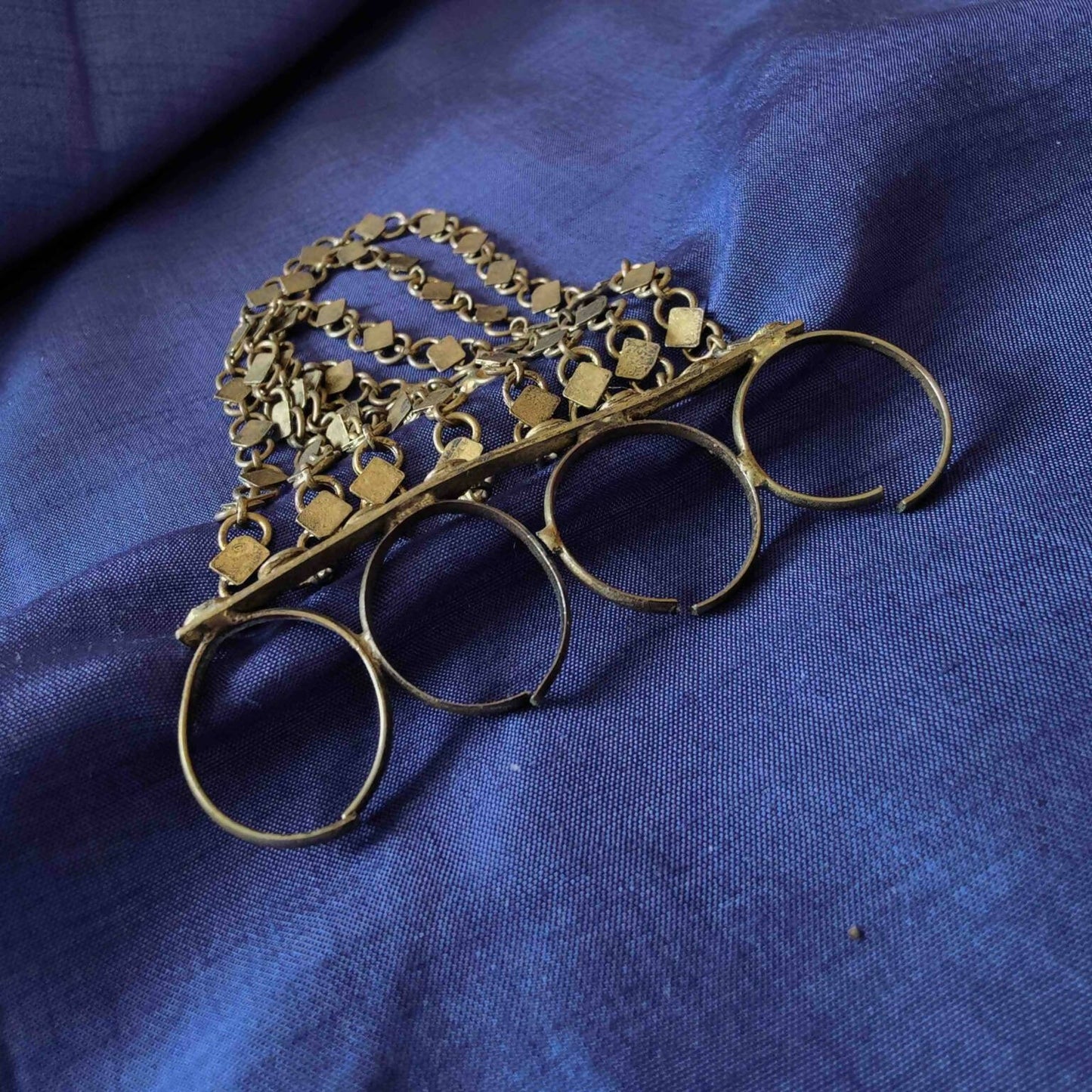 Oversized Gold Diamond Ring