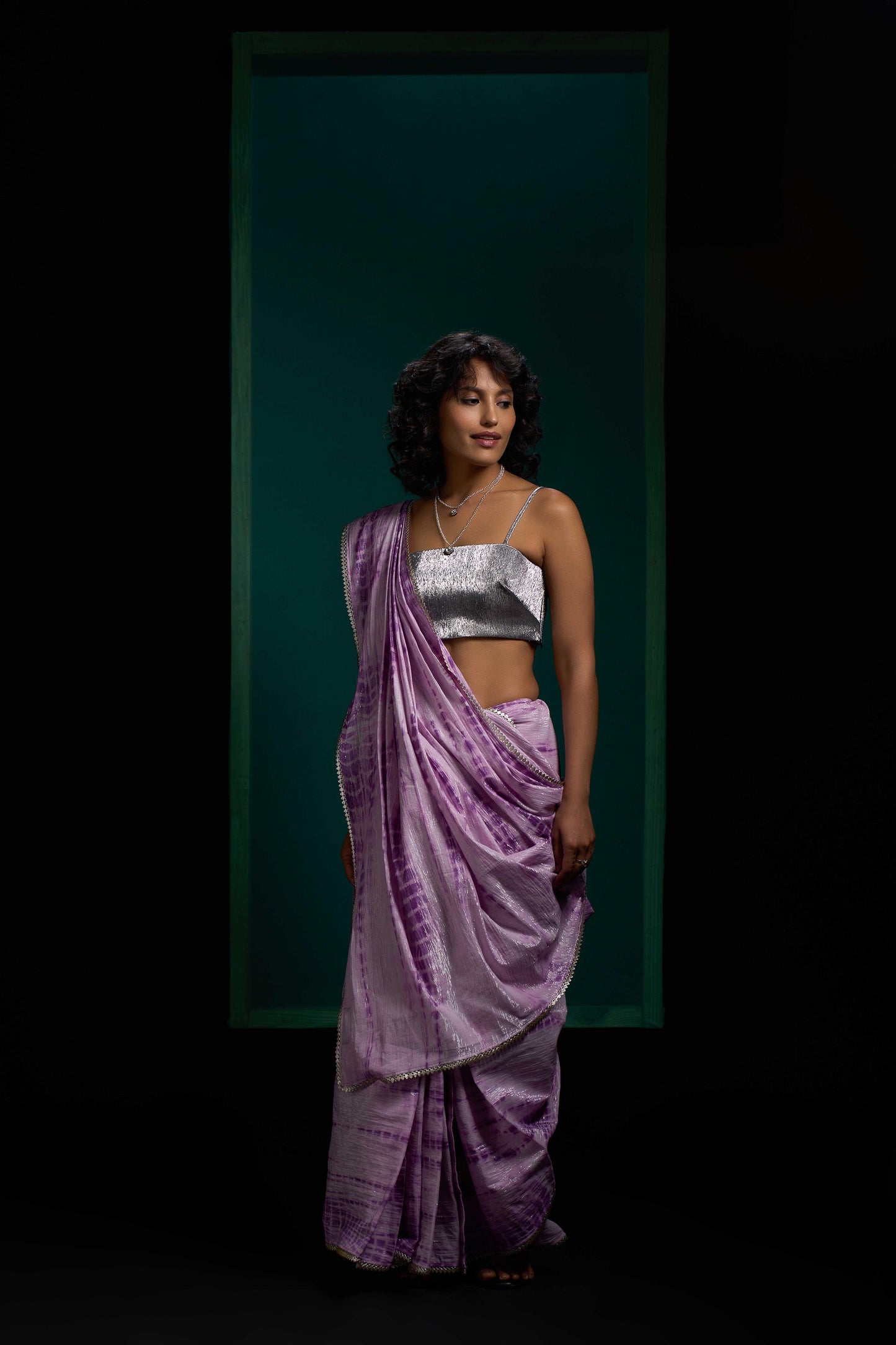 Iris Twin Tie Dye Saree