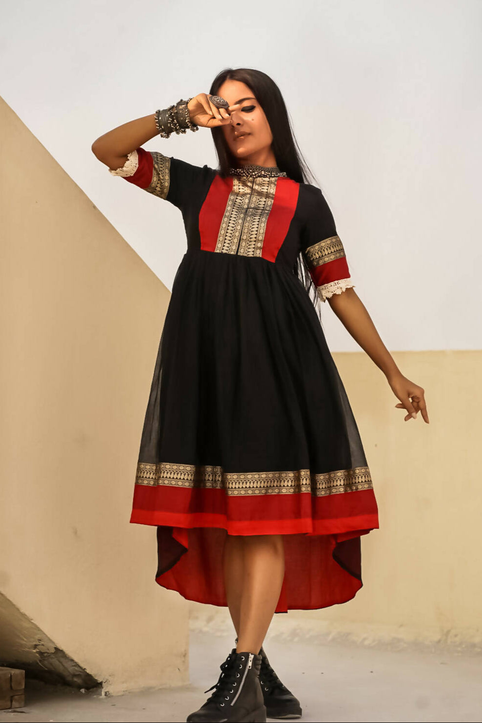 Black Ethnic Dress