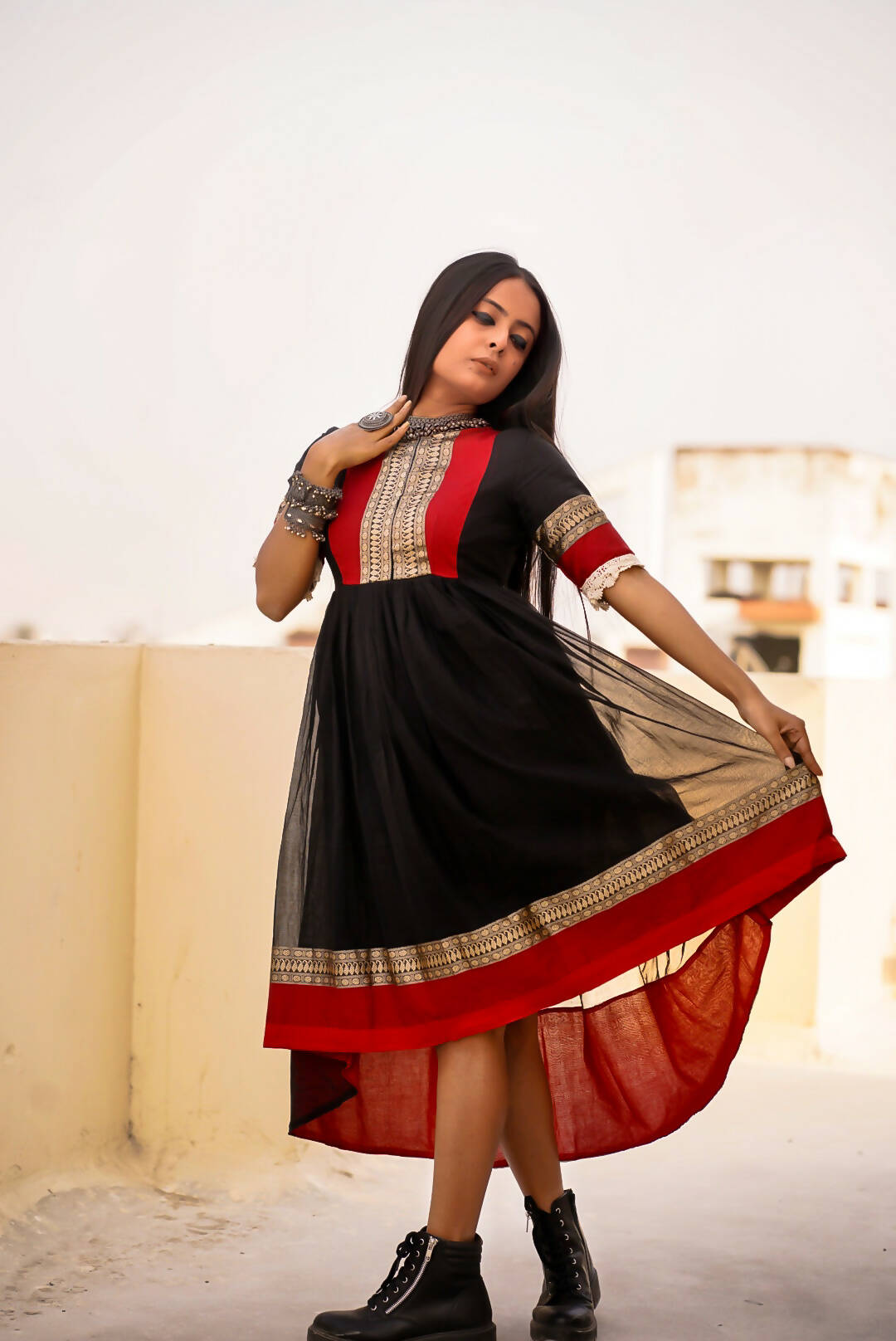 Black Ethnic Dress