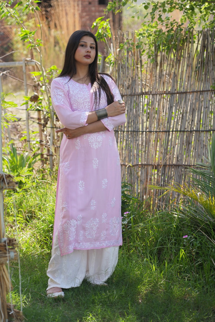 Gul Modal Chikankari Kurti