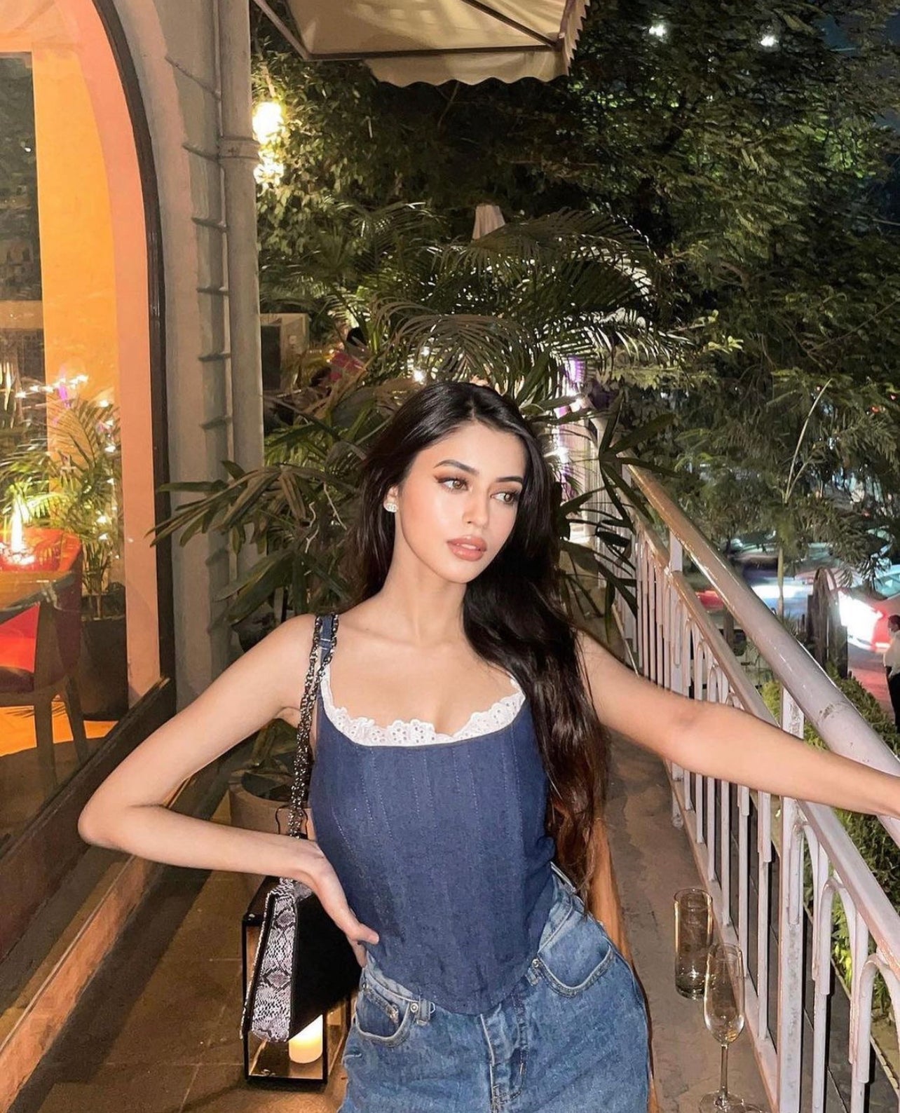 Denim Chic Corset