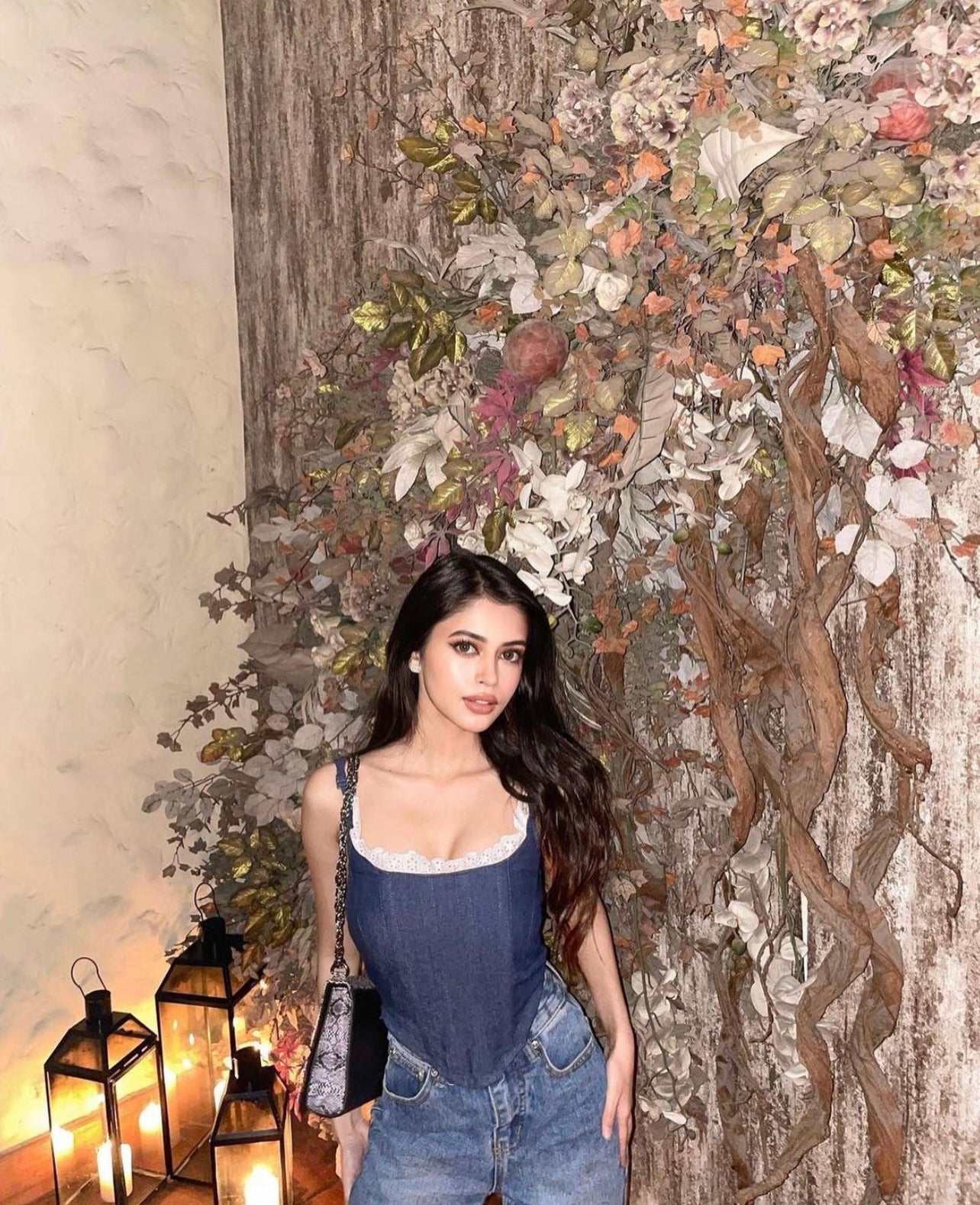 Denim Chic Corset