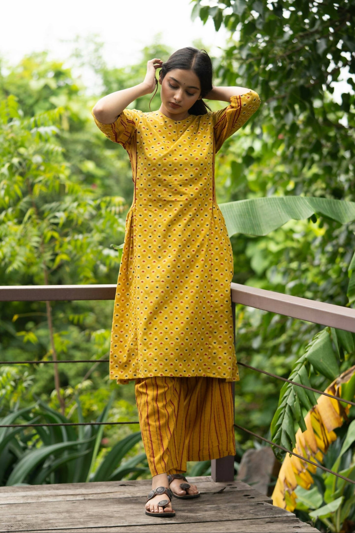Kesari Kurta Set