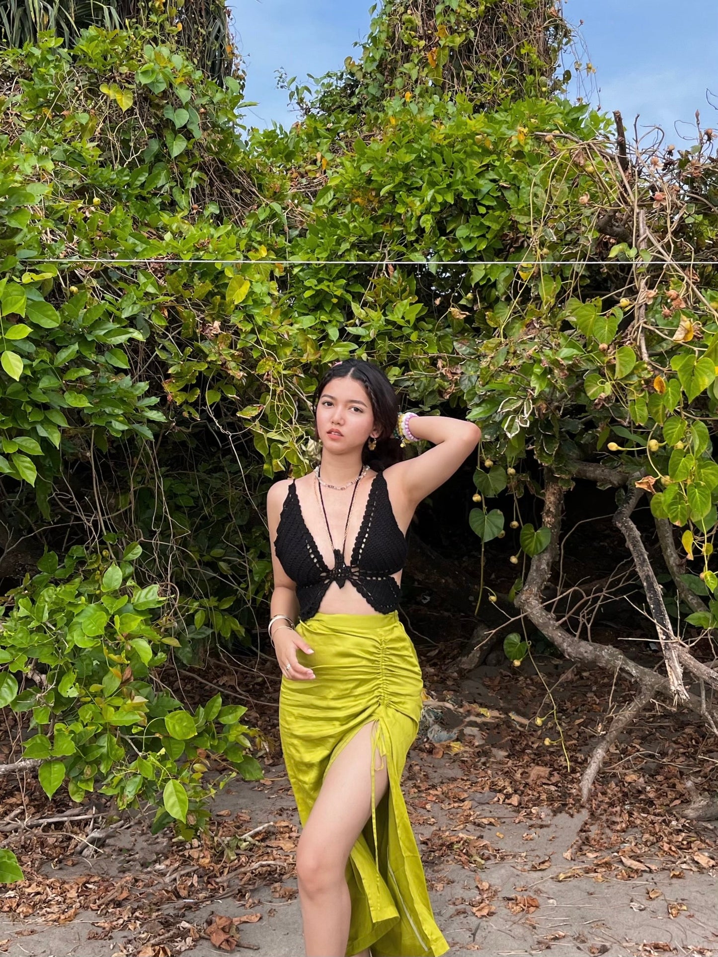 Butterfly Crochet Bralette