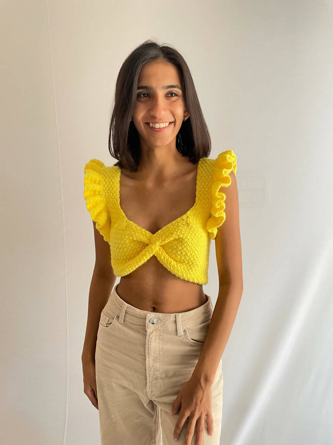 Cherry Blossom Crochet Top