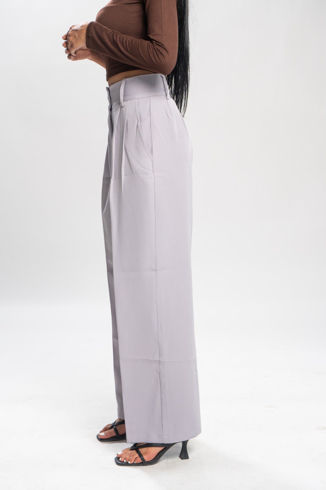 Pink Korean Baggy Pants