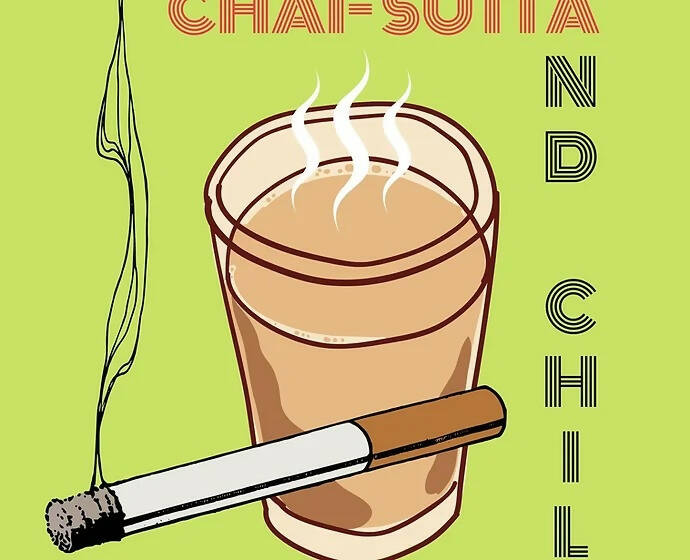 Chai Sutta Serving Khatiya Tray