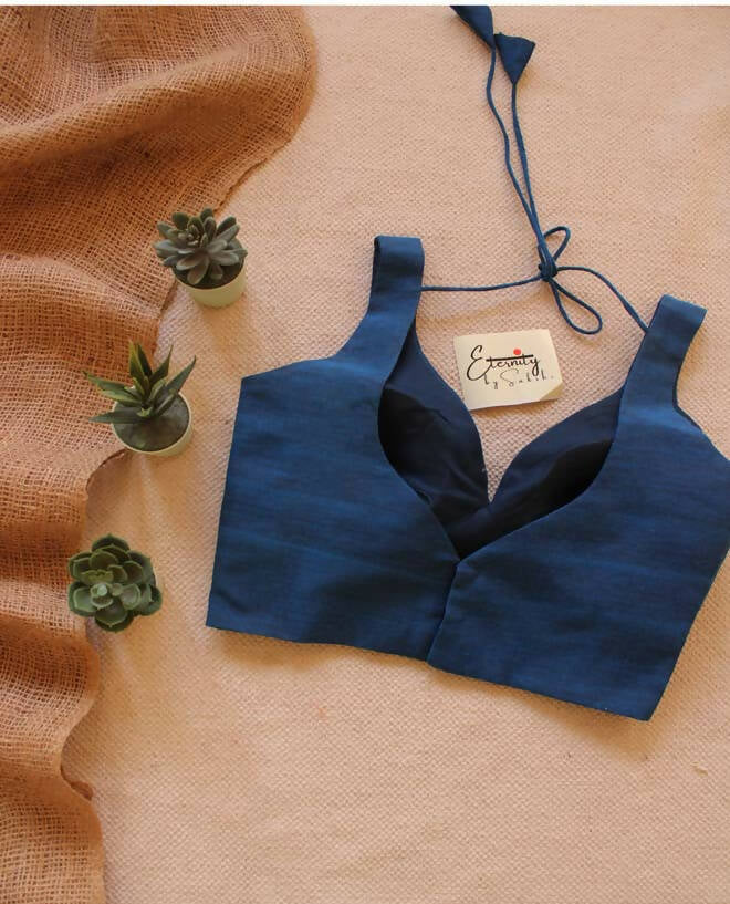 Peacock Madhubala Cotton Sleeveless Blouse
