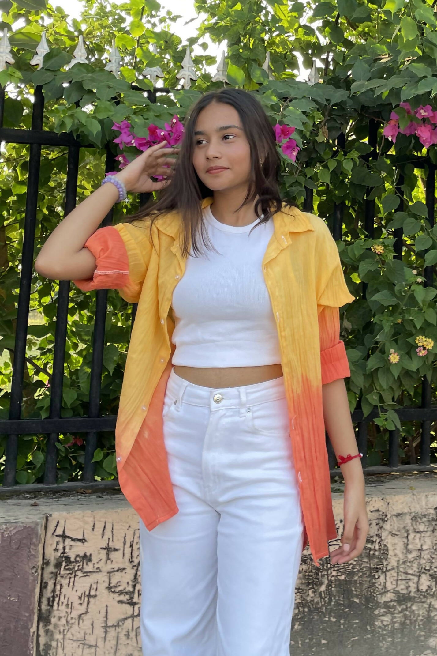 Ombre Two Tone Shirts