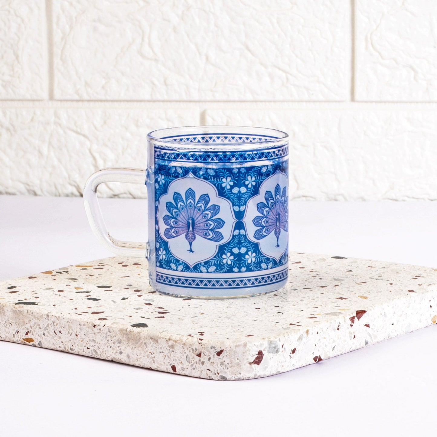Precious Peacock Tea Cups