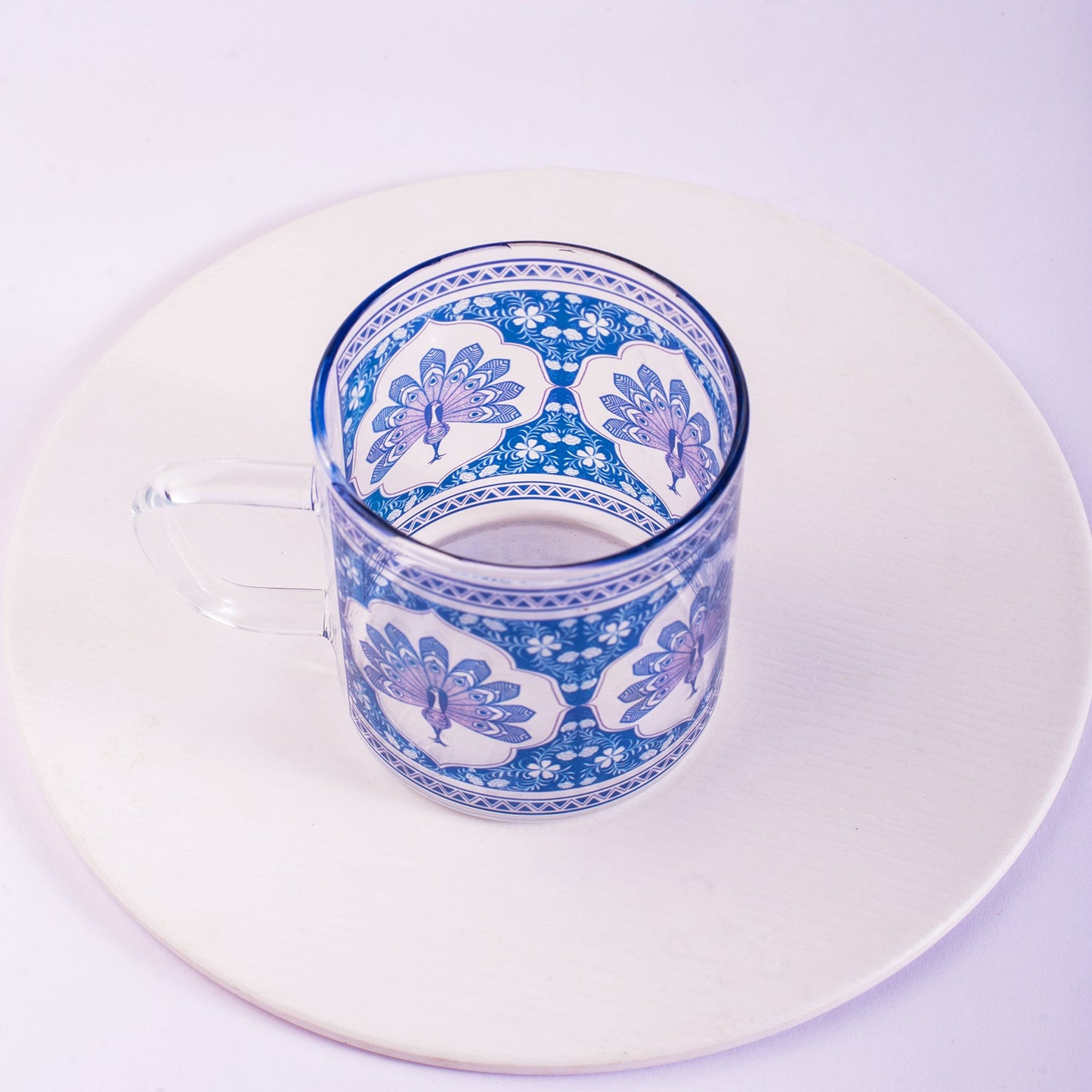 Precious Peacock Tea Cups