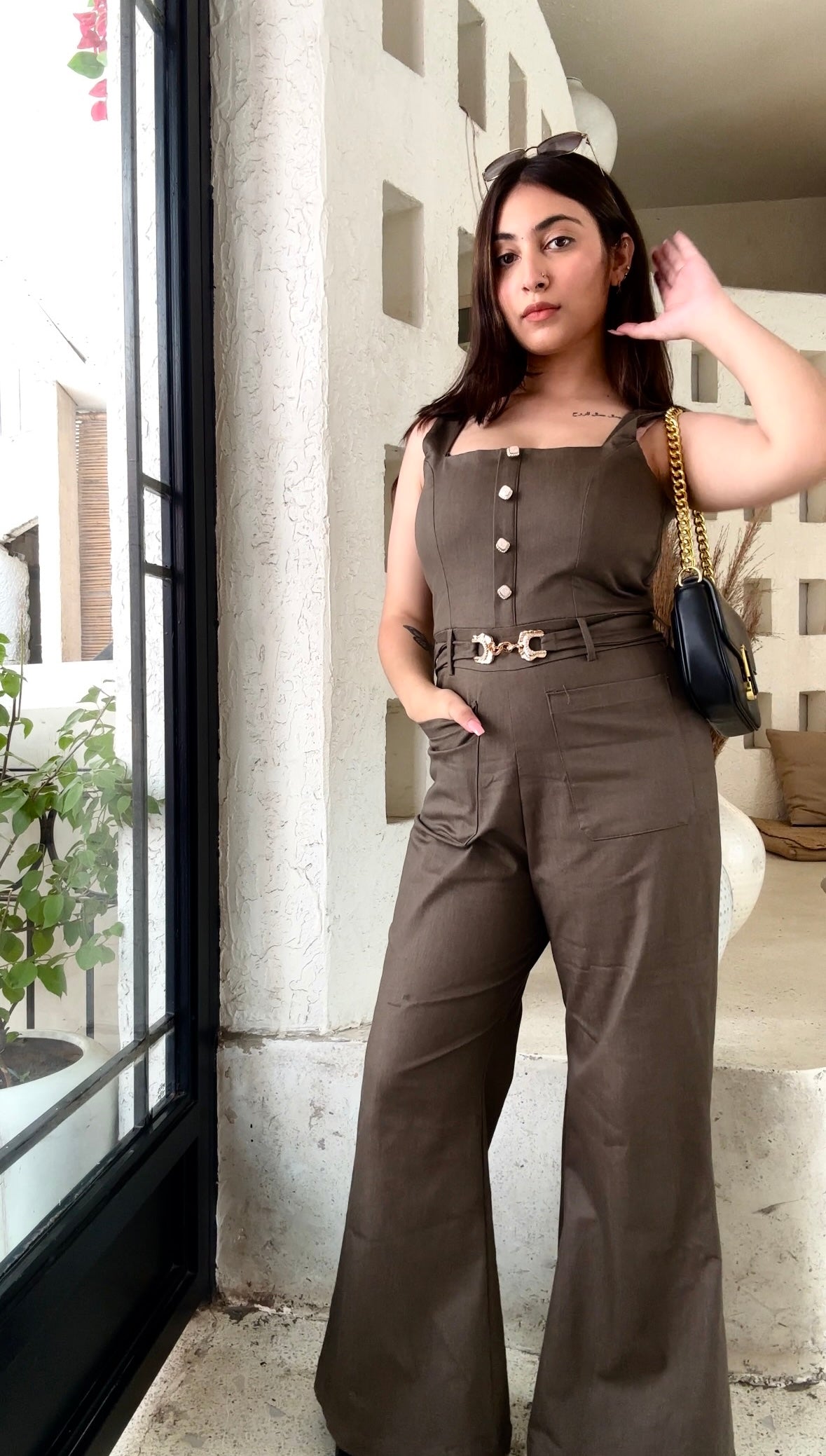 Chocolate Bite Jumpsuit