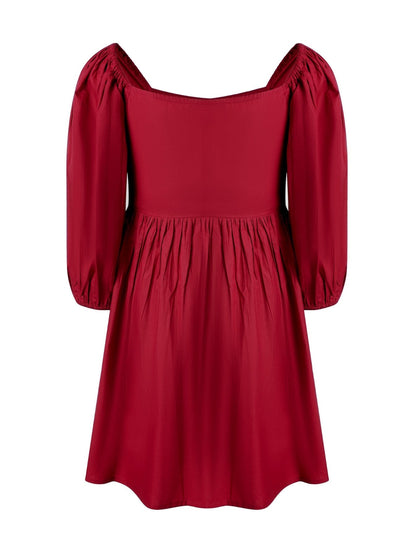 Aster Cotton Mini Dress