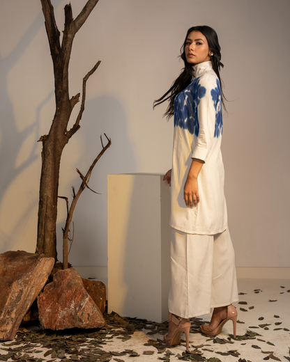 Coral Viscose Co-ord Set