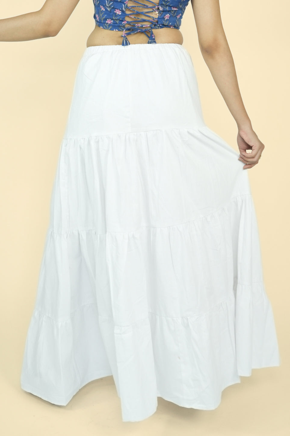 Tiered Maxi Skirt