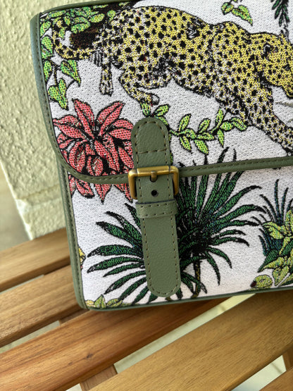 Savanna Luxe Handcrafted Saddle Bag