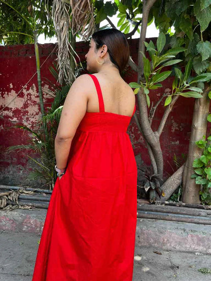 Penelope Red Dress