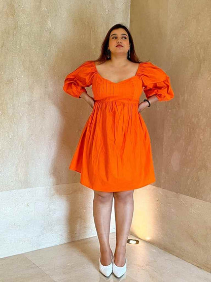 Aster Cotton Mini Dress