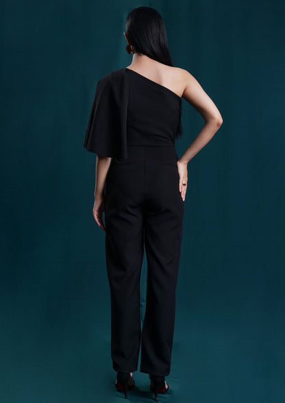 One Shoulder Jumpsuit