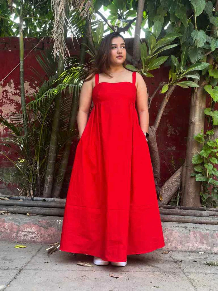 Penelope Red Dress