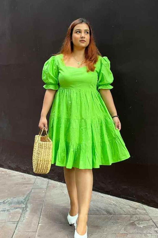Mariana Short Square Neck Dress