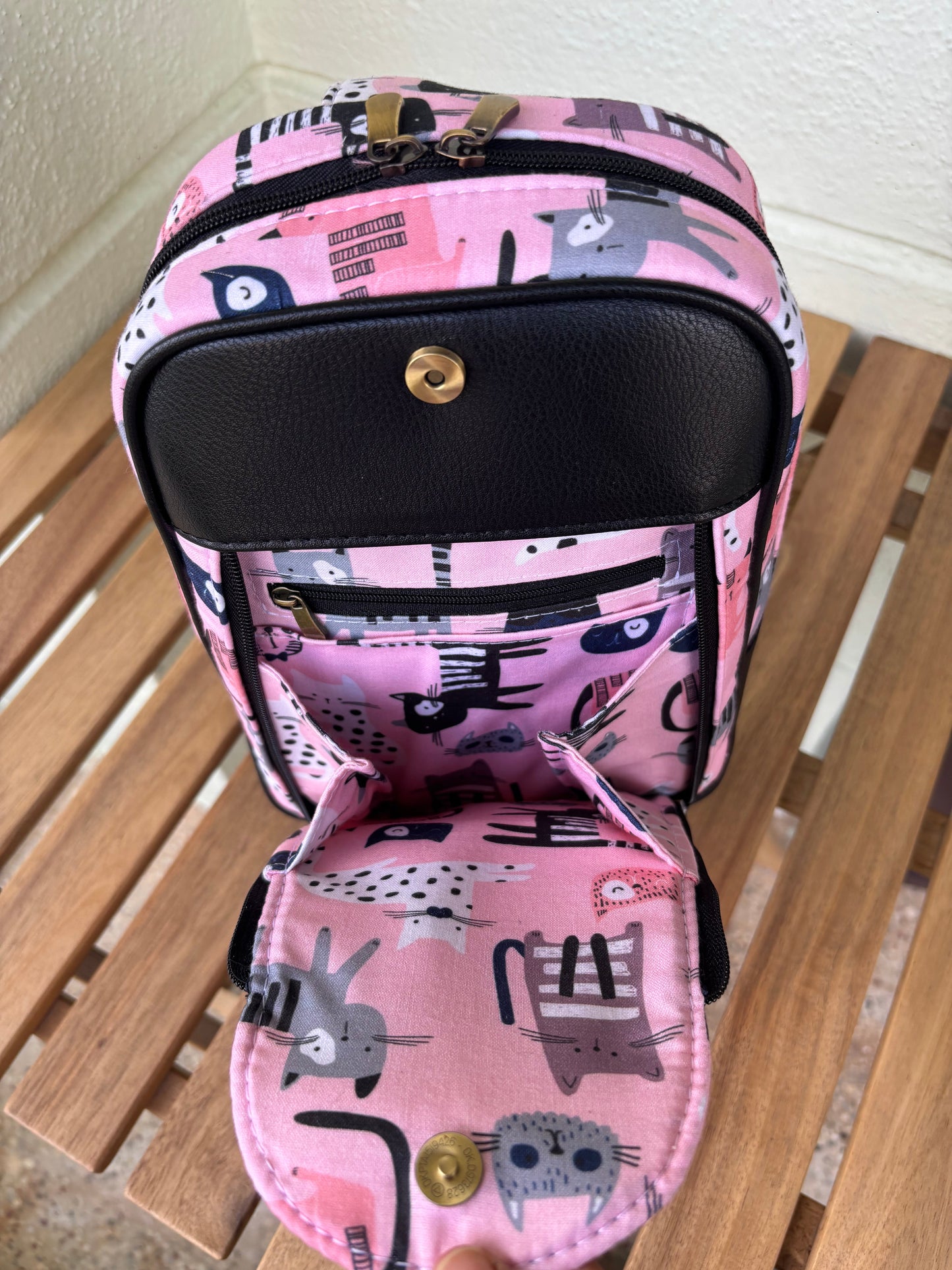 Meow Mix Handcrafted Backpack