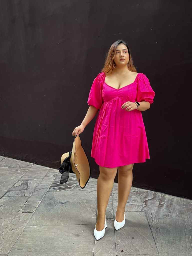 Aster Cotton Mini Dress
