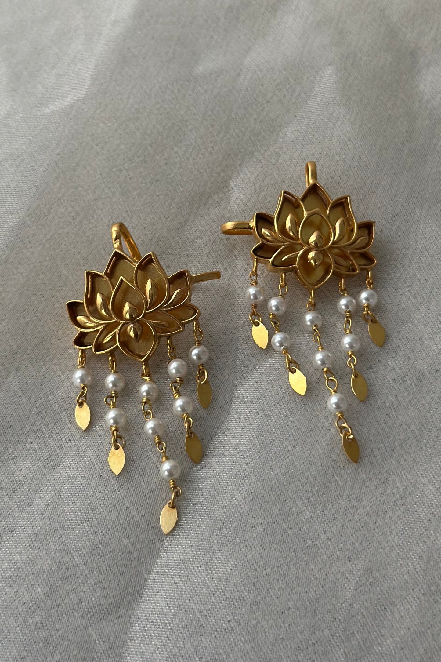 Padma Lotus Bugadi Earrings